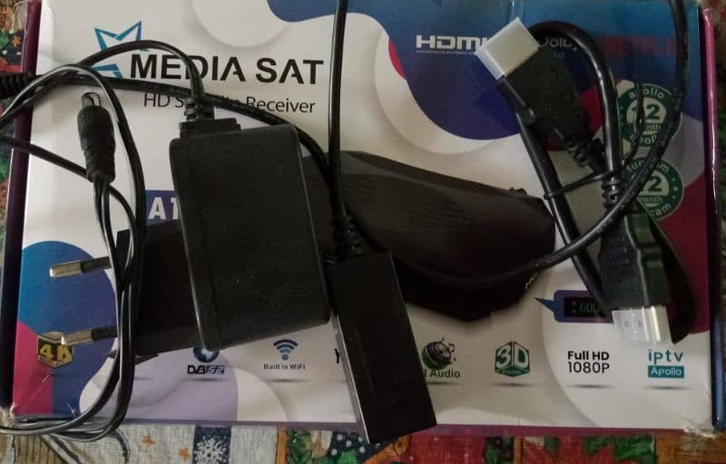 Media Sat HD Satellite Receiver 6