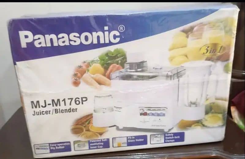 Panasonic 3 in 1 juicer blender and mil 2