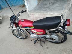 Honda cg 125 Karachi number Mera apna name per hai 0