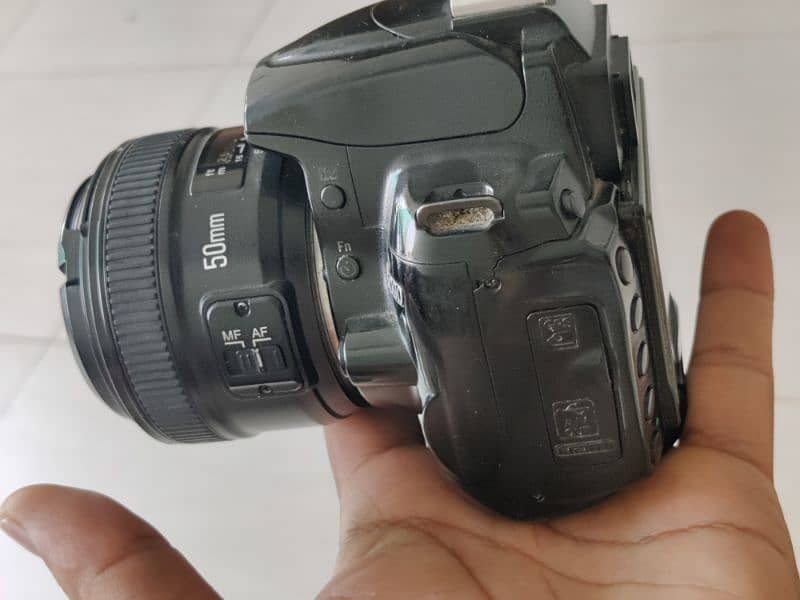 Nikon D-5000 Dslr with Yongnuo 50 mm lens | Price 22000/- 1