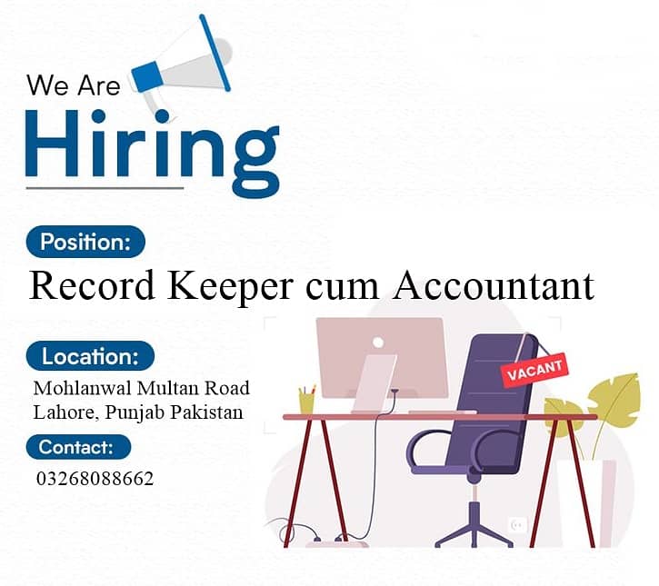 Accountant cum Record Keeper 1
