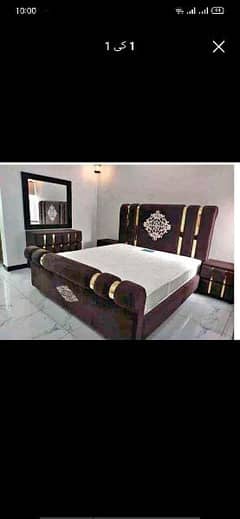 double bed new design