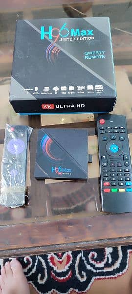 H96 MAX LIMITED EDITION, ANDROID TV BOX, 8GB RAM, 128 GB STORAGE 0