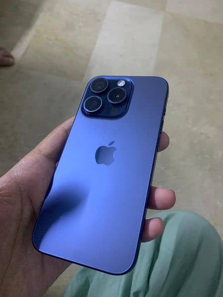 iPhone 15 pro jv Blue Titanium | iPhone 15 pro New phone 5