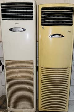 3 cabinet Ac  1 haier Ac and 2 Pel company Ac 4 ton