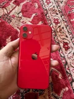 iphone 11 64Gb red PTA original approved both sim 0
