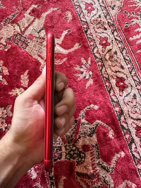 iphone 11 64Gb red PTA original approved both sim 5