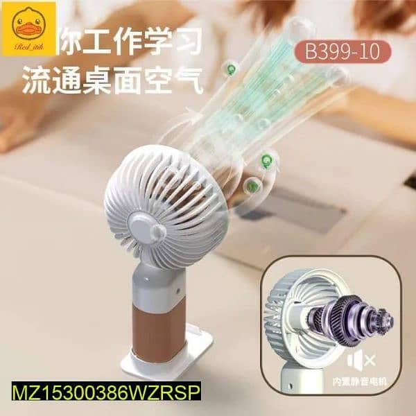 mini portable fan. Delivery available 2