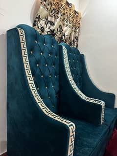 room chairs Versace style