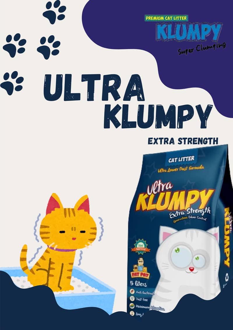 Ultra klumpy 10L with fluffy treat Cat Litter,Cat accessories,Cat food 5