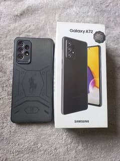 Samsung a72 with box and charger
