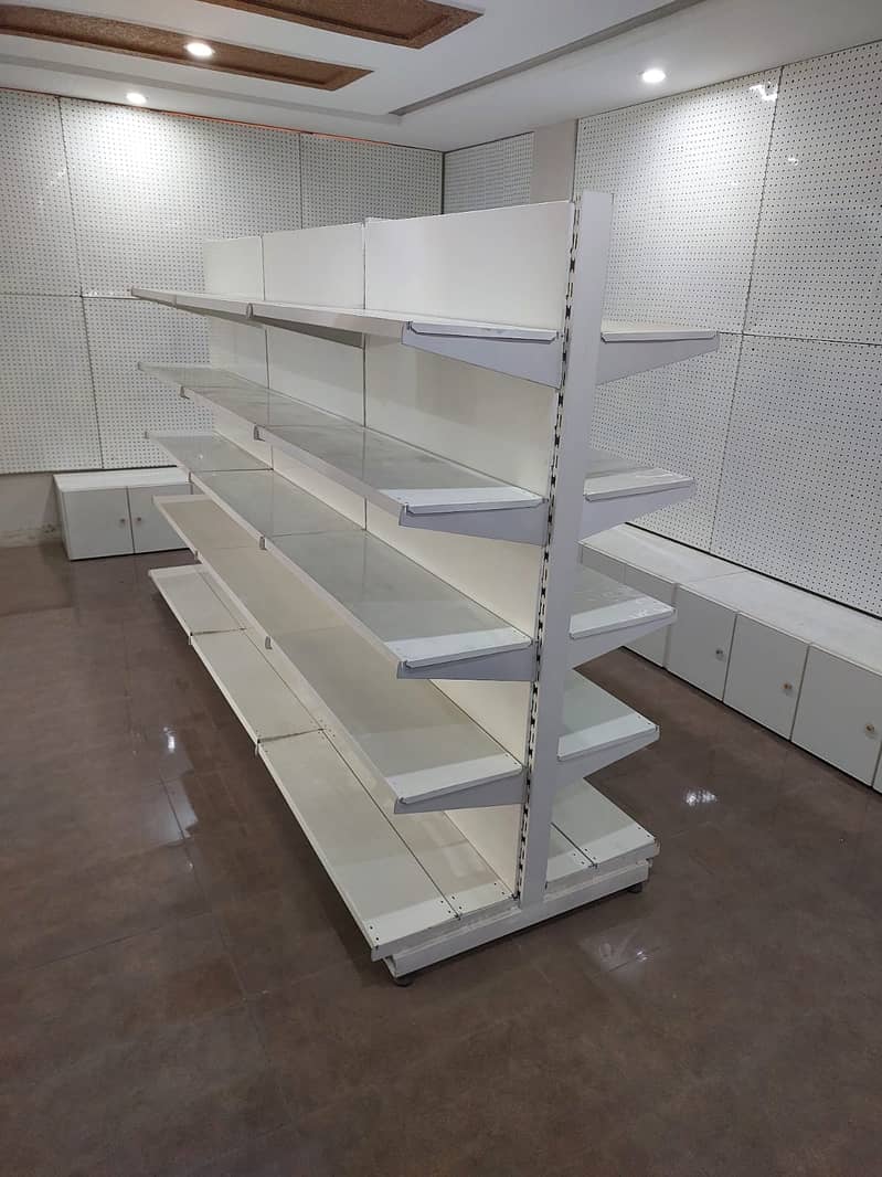 Super Store Double sided racks 10 shelves both side 1