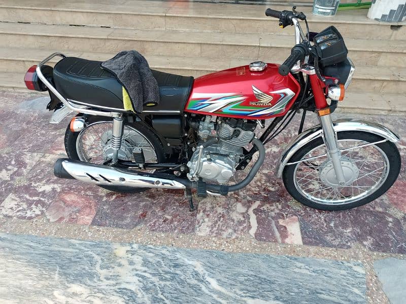 cg125 model 2023 Peshawar register 1