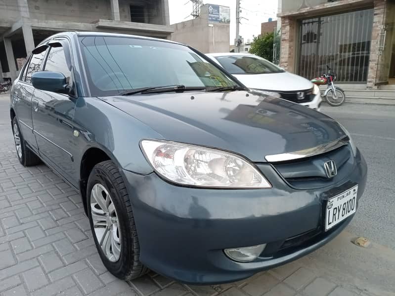 HOME USED HONDA CIVIC EXi 2004 VERY NEAT&CLEAN LIKE NEW 0300 9659991 5