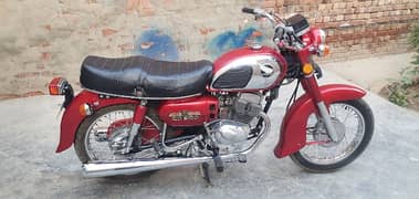 Honda cd 200 Road master 5 gear or gear may bhe start ho jati ha