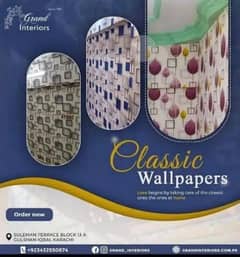 Wallpapers wall morals wall panels wpvc panels by Grand interiors