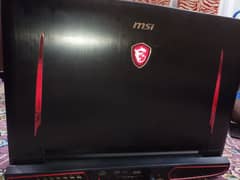 MSI Gaming Laptop (GT73EVR 7RF)