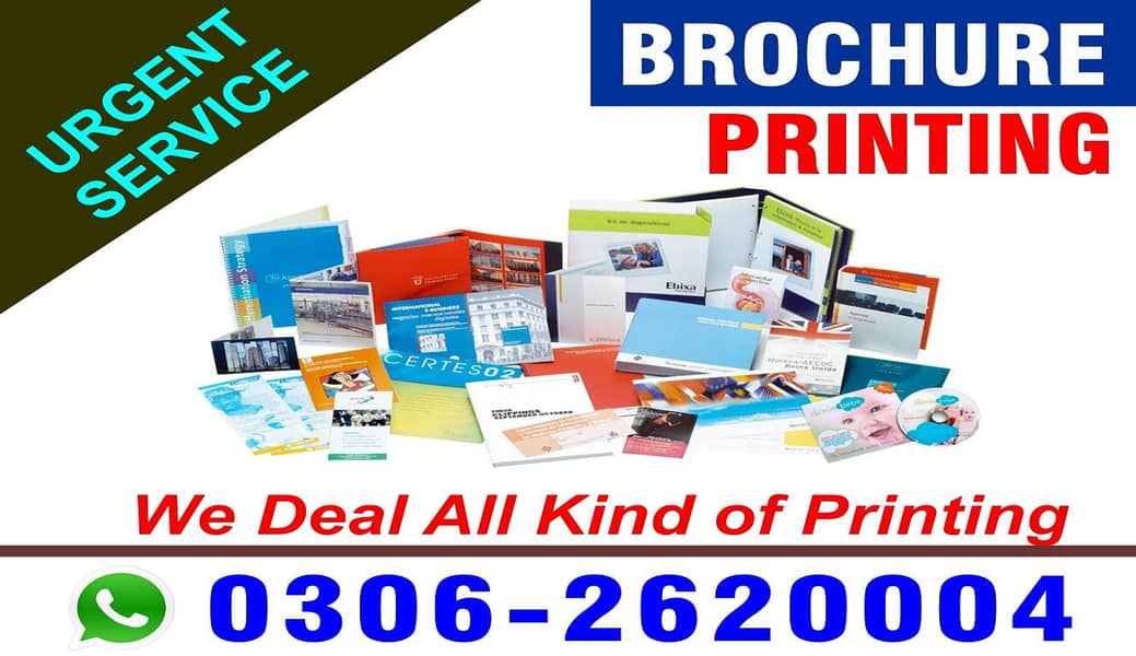 Bill Book Printing Invoice Pad Visiting Card Pamphlet Brochure Memo 0