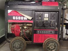 6500 Watt gasoline generator