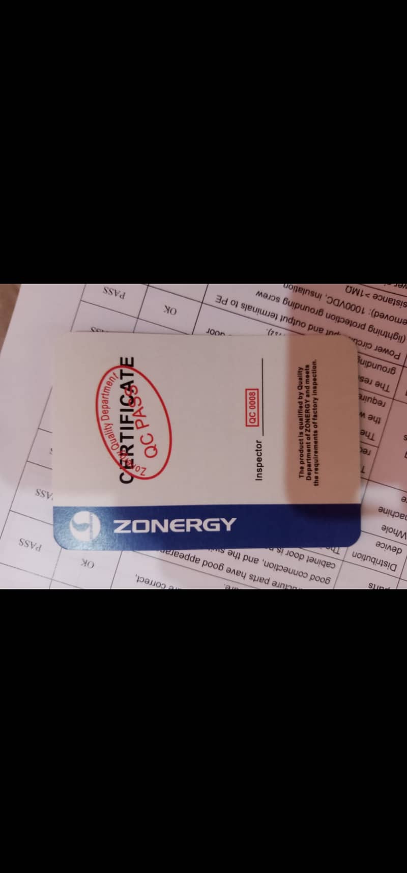 Zoonergy 5 kw ongrid in New condition with warranty and box 3