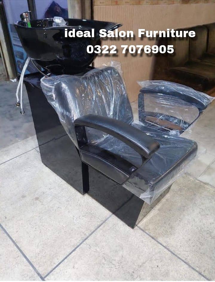Beauty parlor chairs | shampoo unit | pedicure | cutti Saloon chairs 16