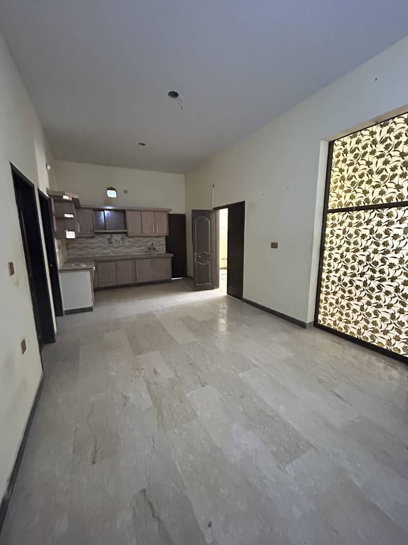 120 sqyds Single Story house very near to main gate for sale in Corniche Society 2