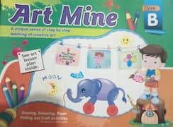 Art Mine Drawing Book Step - B