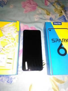 Techno spark 6 pro with box