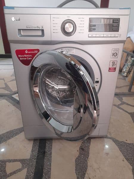 LG Automatic Washing Machine 8Kg 2