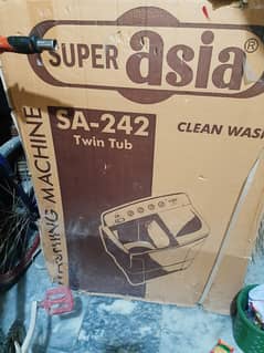 super asia SA-242 twin tub