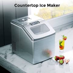 Fooing Automatic Self-Cleaning Ice Maker Machine Countertop