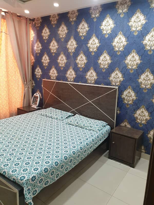 One Bed Beautiful Furnished Apartment For Rent Sector C Jasmine Block Bahria Town,Lahore 9