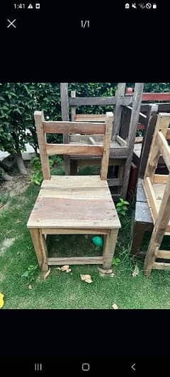 wooden school college chairs