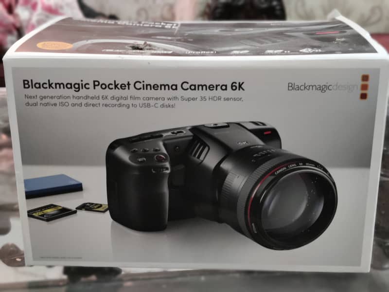 Blackmagic 6k Pocket camera 5