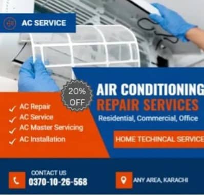 AC Repair, AC Installation, AC Service, Split / Inverter ACs 2