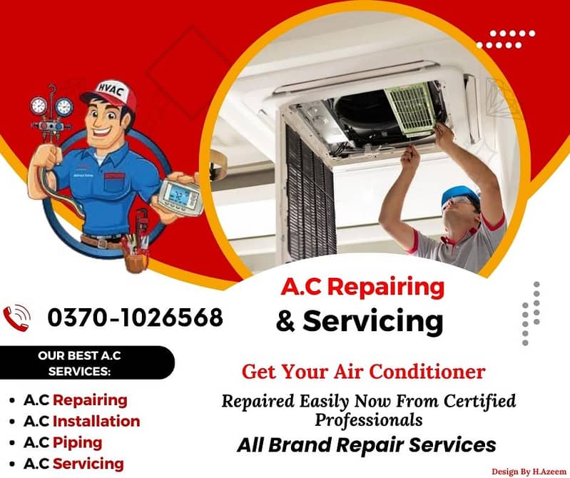 AC Repair, AC Installation, AC Service, Split / Inverter ACs 3