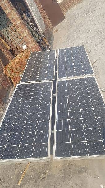 4 sollar panels in good condition 150 watts 0