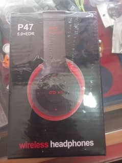 p47 headphone  wireless 5.0+EDR