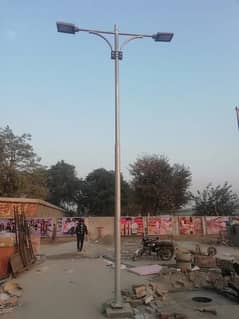 Street Lighting Poles Solar poles structural tower conical octagonal