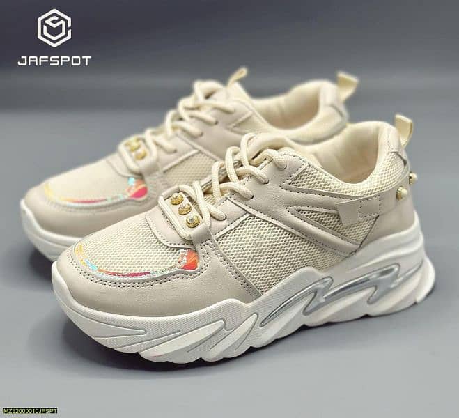 HIGH QUALITY GIRLS CHUNKY SNEAKERS,OFF WHITE 0