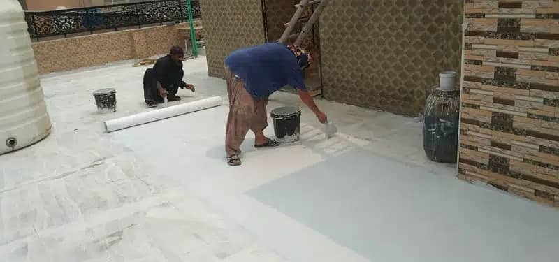 Water proofing | Water Tank Cleaning | Heat Proofing | heat Insulation 3