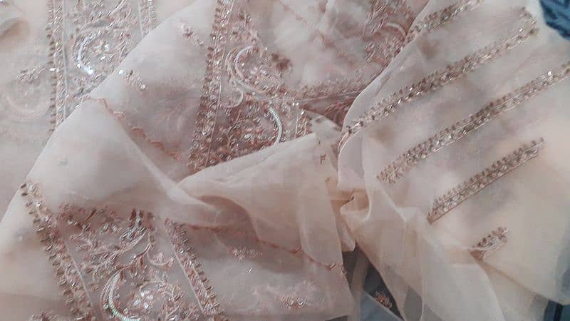 Formal wedding dress unstitched urgent sale 3