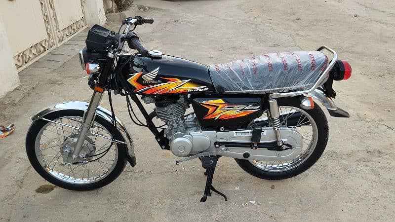 Honda CG 125 All Punjab Number 2021 Model 0