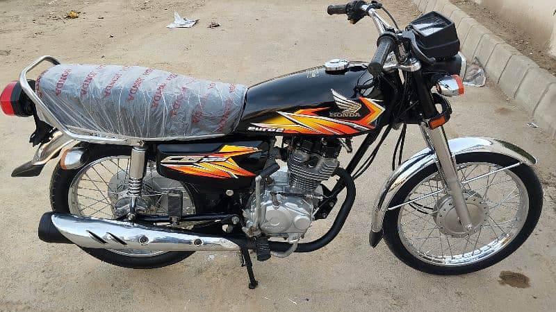 Honda CG 125 All Punjab Number 2021 Model 1