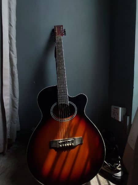 semi acoustic guitar 1
