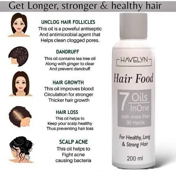 Hair oil / Havelyn Hair Food Oil / Best hair oil for sale 2