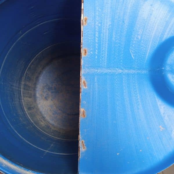 plastic water tank ( color blue) 0