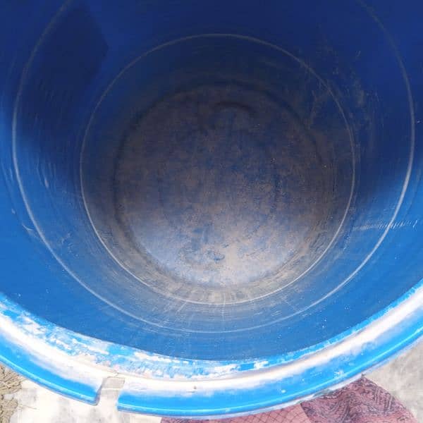 plastic water tank ( color blue) 1