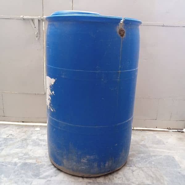 plastic water tank ( color blue) 3