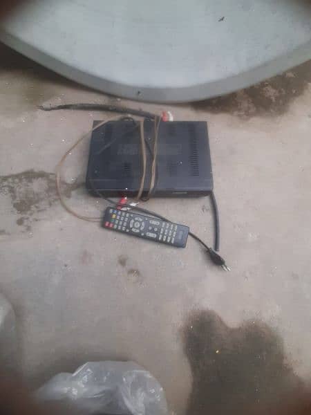 Dish + Digital receiver + Joser machine 1